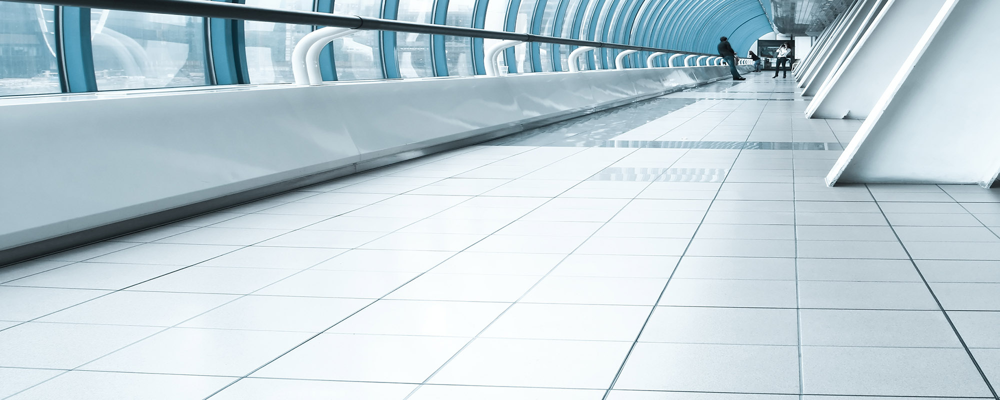 high traffic airport floor